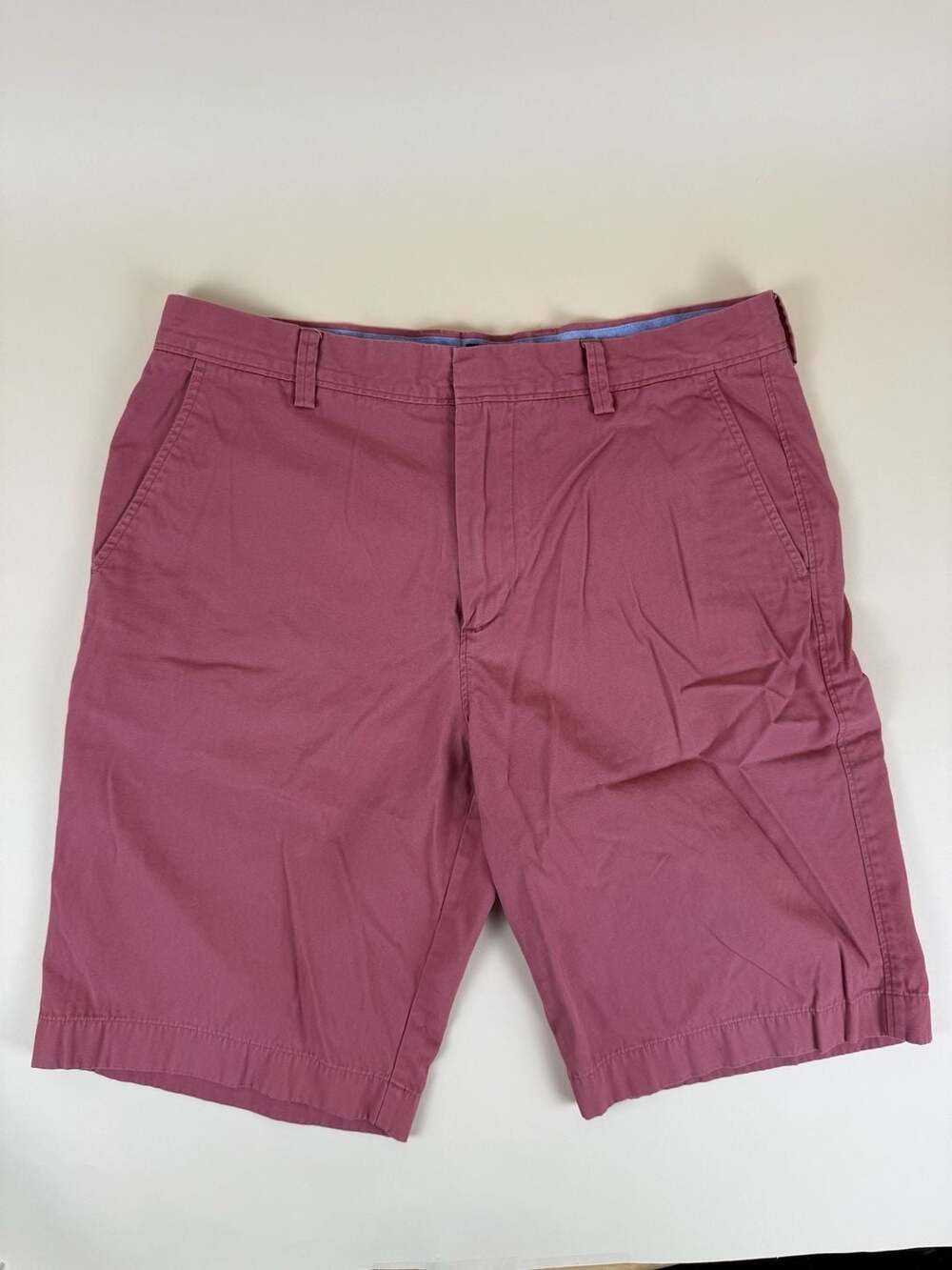 J.Crew Rivington Men's Flat Front Pink Preppy Summer Chino Shorts
